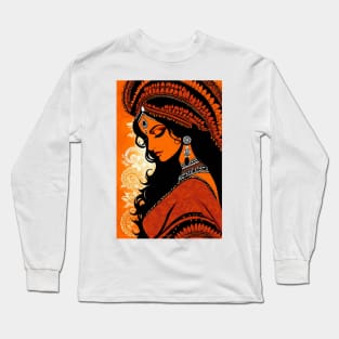 Classic Indian woman Long Sleeve T-Shirt